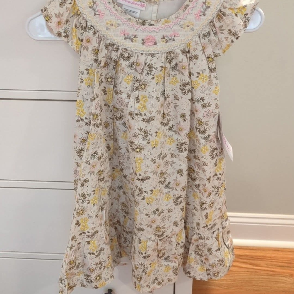 Smocked Nwt Size 6 Bonnie Jean Dress